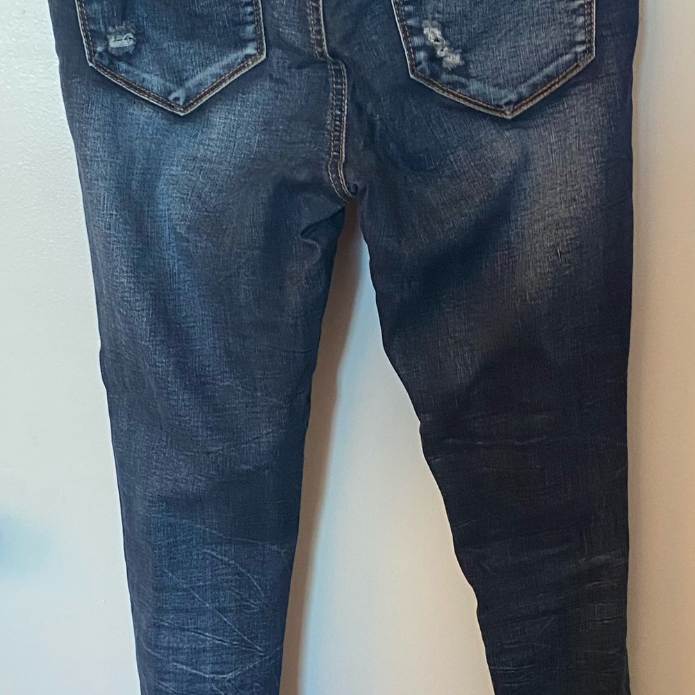 MIAMI…WOMENS Distressed Blue Jeans - Picture 14 of 16